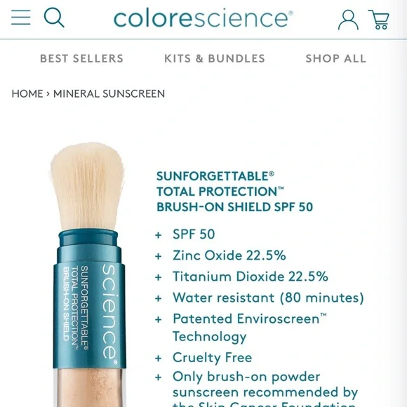 Colorscience Sunforgettable Brush-On - Picture 2 of 4